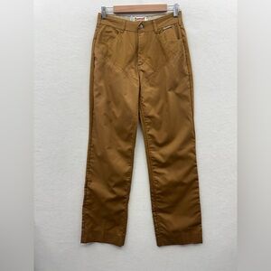 Gamehide Brush Pants Boys Youth 18 29x30 Brown Reinforced Cotton Hunting